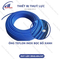 1 Ống chịu nhiệt Teflon bọc lưới Inox, Bọc bố vải xanh,đỏ