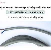 2 Cáp tín hiệu 2x1.0mm không lưới chống nhiễu Altek Kabel Đà Nẵng, Hà Nội, Bình Định