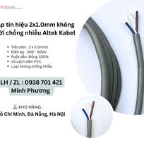 1 Cáp tín hiệu 2x1.0mm không lưới chống nhiễu Altek Kabel Đà Nẵng, Hà Nội, Bình Định