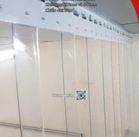 1 Rèm nhựa pvc trong suốt ngăn lạnh tốt - giá thành tốt