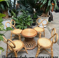 3 Ghế mây tre