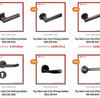 Phụ kiện cửa Hafele - giải pháp toàn diện đáp ứng mọi nhu cầu sử dụng