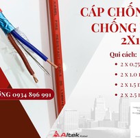 Cáp Chống Cháy Chống Nhiễu 2x1.5   Altek Kabel Đà Nẵng, Hà Nội, Hồ Chí Minh