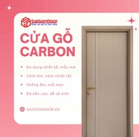 3 Cửa Gỗ Carbon Sang Trọng Vượt Trội, Bền Bỉ Vĩnh Cửu