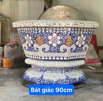 6 Cơ sở chậu hoa Thế Sơn - chậu hoa dán sành sứ - chậu khảm sành - cẩn miễng