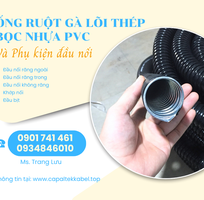 1 Ống ruột gà lõi thép bọc nhựa, ống sun sắt bọc nhựa