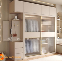 1 Tủ Áo Cánh Kính Cửa Lùa Sang Trọng   TAK011