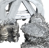 6 Nhôm phù điêu trang trí cửa cổng, hàng rào