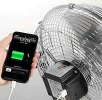 Quạt Năng Lượng Mặt Trời Cho Ban Công   Giải Pháp Làm Mát Nhỏ Gọn, Tiện Lợi