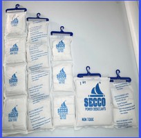 2 Bột Hút Ẩm - Túi Treo Hút Ẩm Container loại 1kg 3 túi, 4 túi