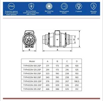 5 Quạt thông gió Era Pro - Typhoon 100 2SP