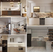 4 Tủ Bếp Chữ I Đẹp 2026   Thiết Kế Hiện Đại   Giá Rẻ   Thi Công Chuẩn Xưởng