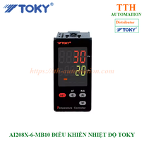 Bộ điều khiển nhiệt độ toky AI208X-6-MB10 kích thước 48W 96H 73L mm