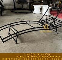 2 Ghế hồ bơi QD-1274 mẫu ghế tắm nắng uốn cong hiện đại bền chuẩn resort