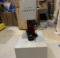 1 Máy đóng nắp chai vecxin, máy đóng nắp chai thuốc cho gà đá