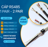 Cáp RS485 1pair 18awg/1pair 22awg/ 1pair 24awg/ 2pair 18awg/ 2pair 22awg/ 2pair 24awg