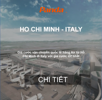 Giá Cước Vận Chuyển Hàng Không Từ Việt Nam Đến Italy