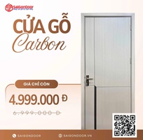 3 Cửa Gỗ Carbon: Xu Hướng Vật Liệu Mới Cho Không Gian Sống Đẳng Cấp