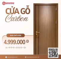 4 Cửa Gỗ Carbon: Xu Hướng Vật Liệu Mới Cho Không Gian Sống Đẳng Cấp