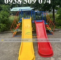 1 Cầu trượt trẻ em giá rẻ, cầu trượt máng trượt ngoài trời