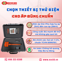 Chọn thiết bị thử điện cao áp đúng chuẩn   An toàn   chính xác