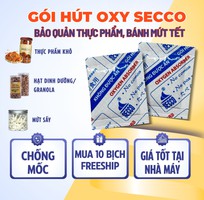 1 Chống mốc bảo vệ bánh mứt tết với gói hút oxy o-maxxsorb Secco