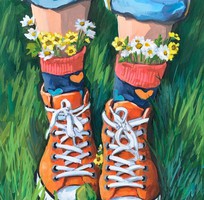 2 Dạy vẽ trẻ em ở Ngọc lâm Long biên