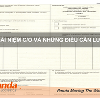 Khái niệm C/O và những điều cần lưu ý