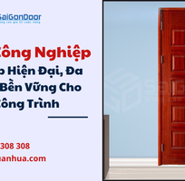 Cửa Gỗ Công Nghiệp: Giải Pháp Hiện Đại, Đa Dạng Và Bền Vững Cho Mọi Công Trình