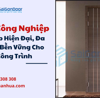 2 Cửa Gỗ Công Nghiệp: Giải Pháp Hiện Đại, Đa Dạng Và Bền Vững Cho Mọi Công Trình