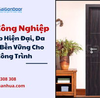 3 Cửa Gỗ Công Nghiệp: Giải Pháp Hiện Đại, Đa Dạng Và Bền Vững Cho Mọi Công Trình