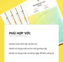 9 Mặt nạ làm sáng và dưỡng ẩm cho da Cell Fusion C Radiance Vita Mask, 25ml x 5 miếng