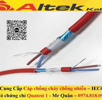 1 Altek Kabel: Cáp chống cháy chống nhiễu 2x2.5 E GFT