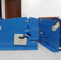 3 Băng keo máy buộc đầu túi, băng keo máy buộc túi trái cây-rau củ,băng keo và máy buộc đầu túi