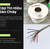 2 Cáp Tín Hiệu Báo Cháy Altek Kabel 4x0.22/6x0.22/8x0.22