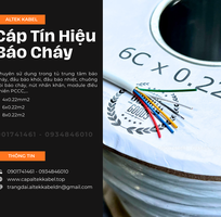 3 Cáp Tín Hiệu Báo Cháy Altek Kabel 4x0.22/6x0.22/8x0.22