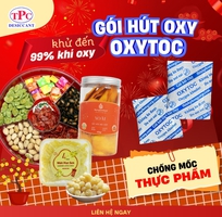 Đừng để bánh mứt, đồ ăn vặt Tết bị mốc, đã có gói hút oxy OXYTOC Thịnh Phong