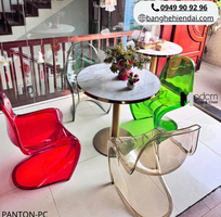 Ghế ăn nhựa đúc trong suốt nhiều màu PANTON-PC tại HCM