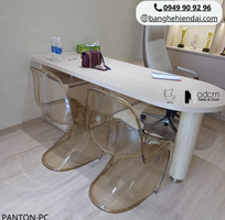 1 Ghế ăn nhựa đúc trong suốt nhiều màu PANTON-PC tại HCM