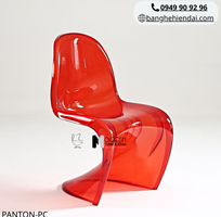 2 Ghế ăn nhựa đúc trong suốt nhiều màu PANTON-PC tại HCM