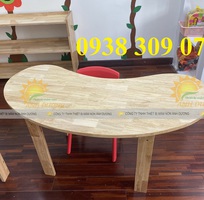 Bàn gỗ mầm non, ghế gỗ mầm non, bàn ghế gỗ nhà trẻ
