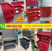 Xe 3 ngăn chuyên dùng để đồ nghề, dụng cụ cầm tay