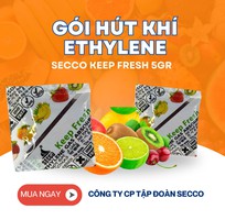 1 Gói Hút Khí Ethylene Secco Chuyên Bảo quản trái cây nông sản