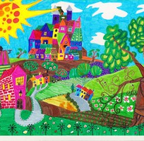 4 Dạy vẽ trẻ em ở Ngọc lâm Long biên