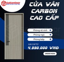 Cửa Gỗ Carbon   Giải Pháp Cửa Cao Cấp Bền Bỉ Cho Không Gian Hiện Đại