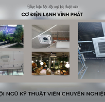 Máy lạnh âm trần LG công suất làm lạnh mạnh mẽ   Phù hợp diện tích lớn