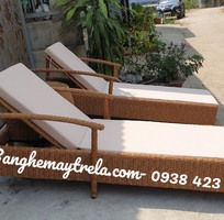 4 Ghế hồ bơi tắm nắng mây nhựa