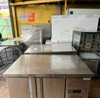 Thanh lý tủ bàn mát inox vinacool   2 cánh - nhập khẩu trung quốc-mới 95