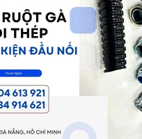 3 Ống ruột gà lõi thép bọc nhựa ID 20- OD 25 / ống kẽm đàn hồi 3/4 inch