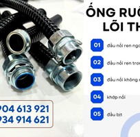Ống ruột gà lõi thép bọc nhựa ID 20- OD 25 / ống kẽm đàn hồi 3/4 inch